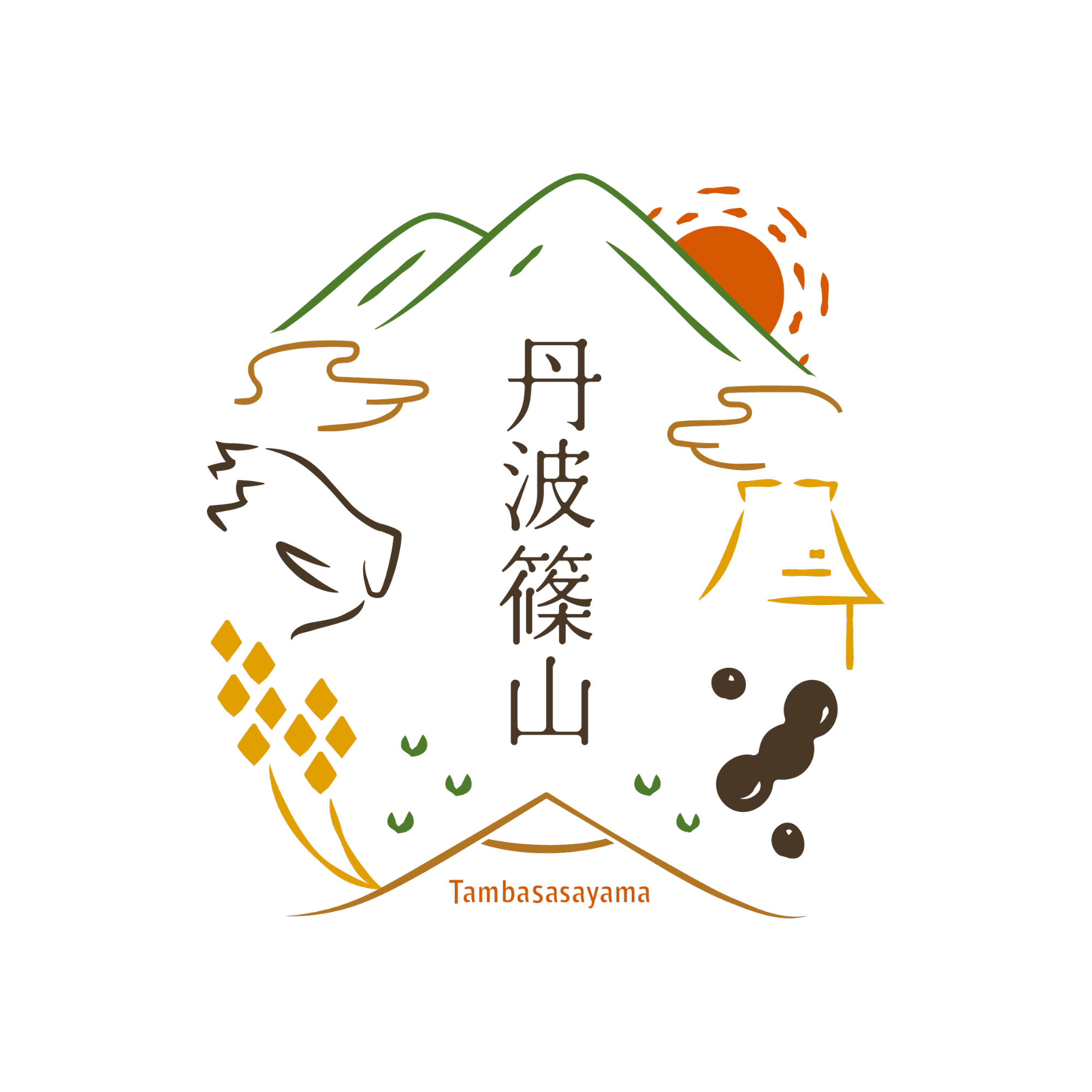 丹波篠山ブランドロゴマーク