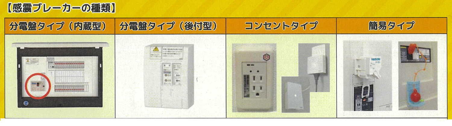 感震ブレーカー写真