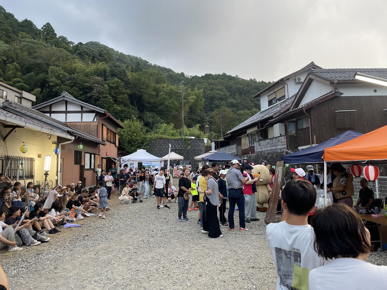 古市地蔵盆の様子