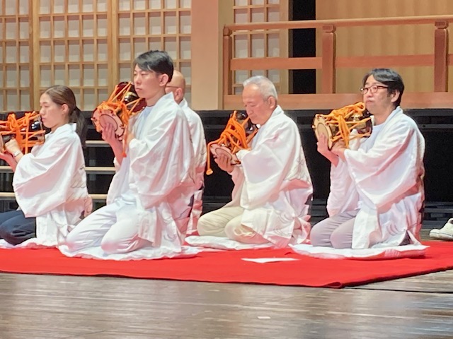ひょうごの民俗芸能祭の様子