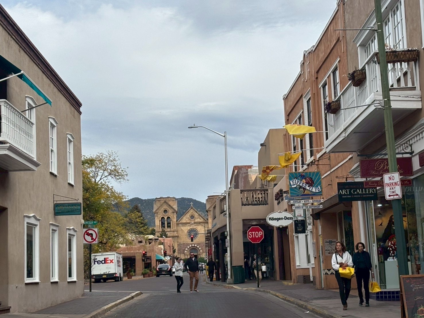 サンタフェ市まちの風景