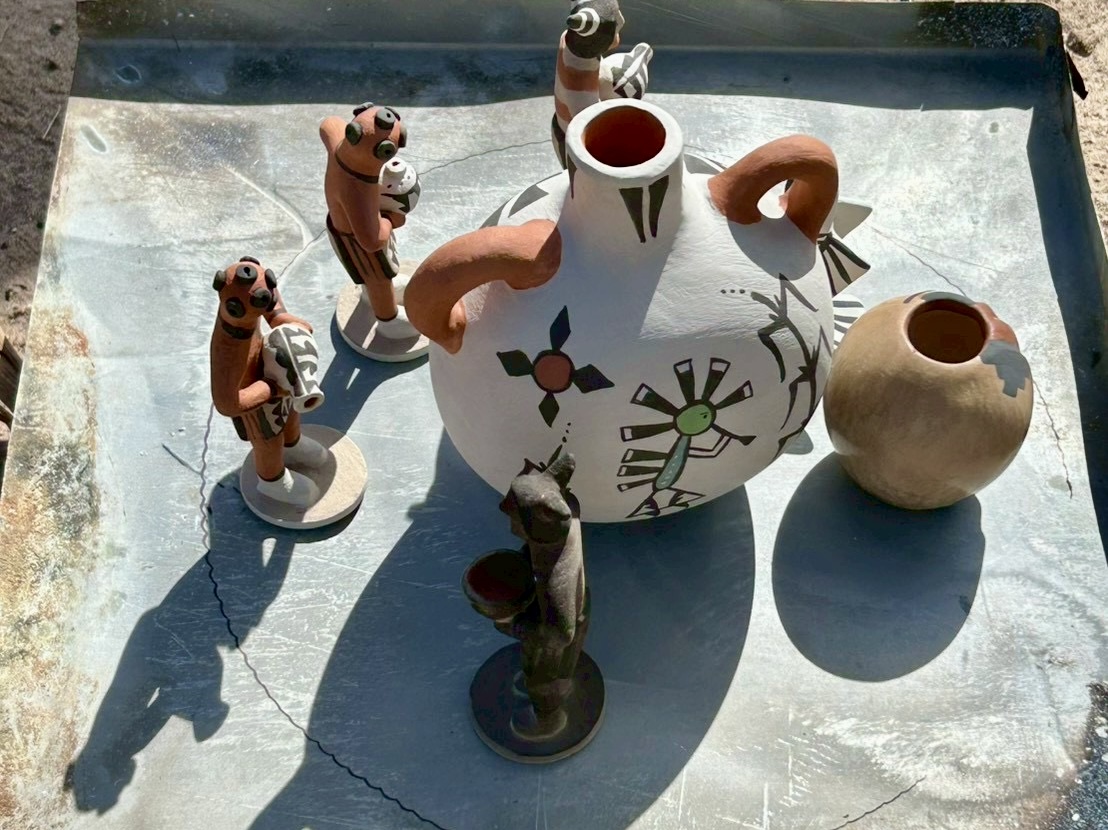 サンタフェ市の焼き物