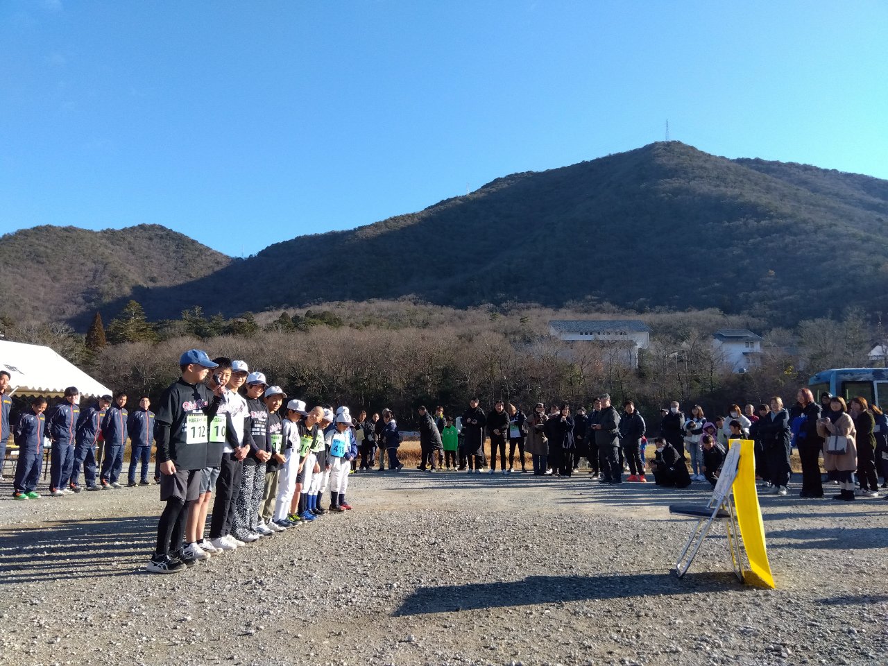 今田元旦マラソンの様子