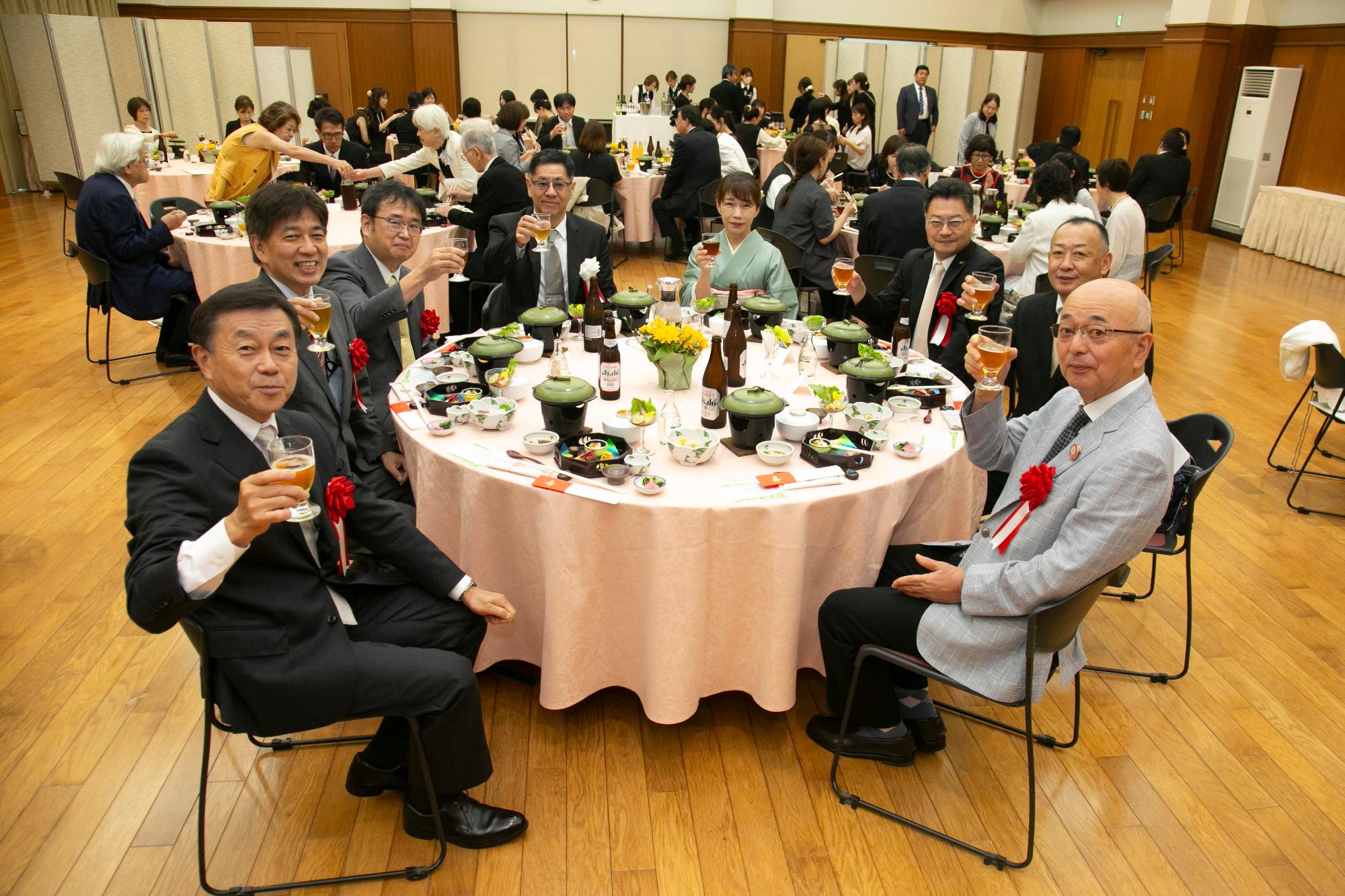 丹波篠山市歯科医師会創立100周年記念祝賀会の様子