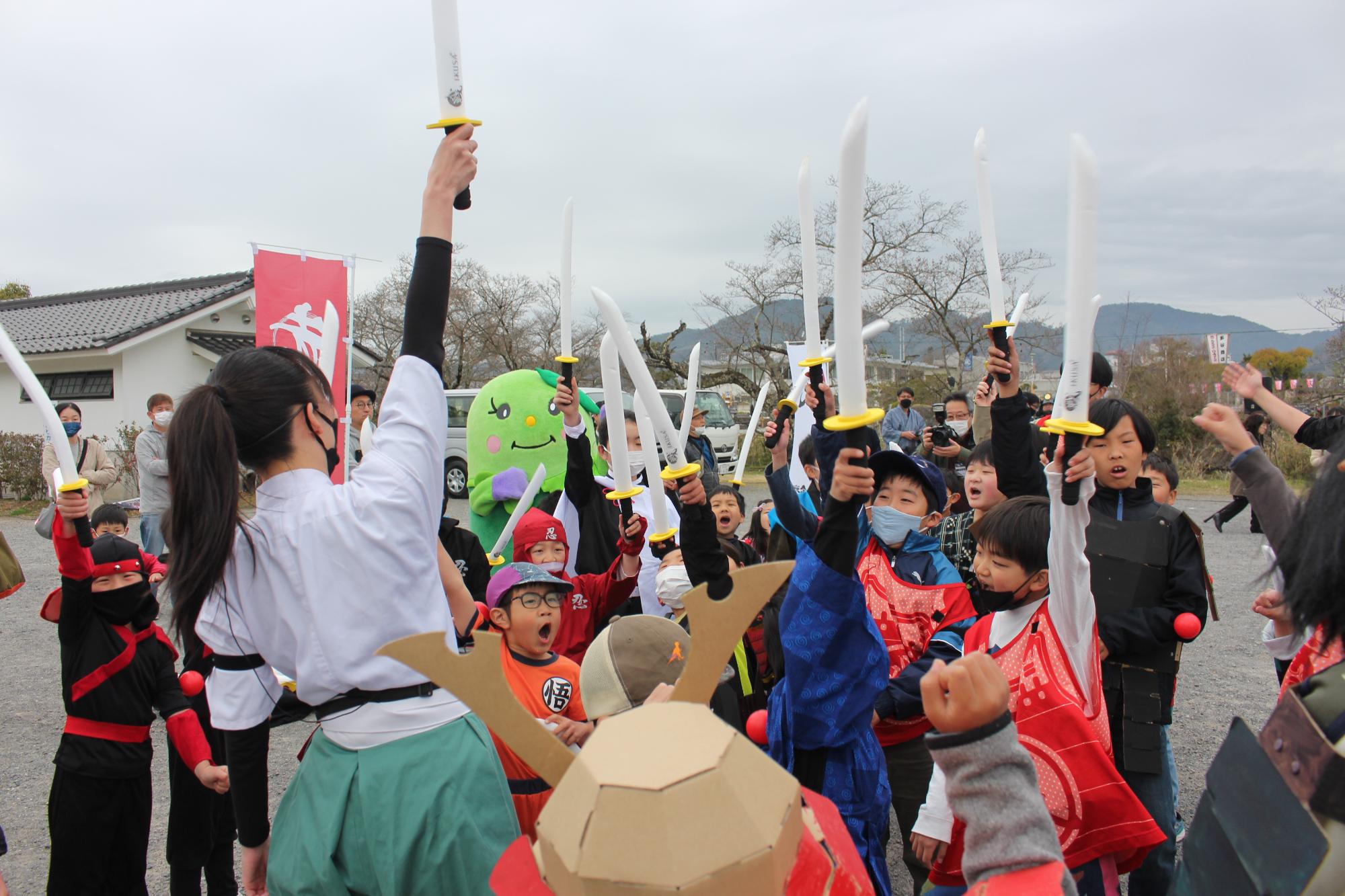 チャンバラ合戦 集合