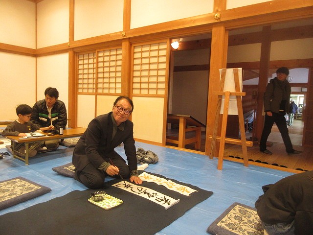 新春書初め大会3