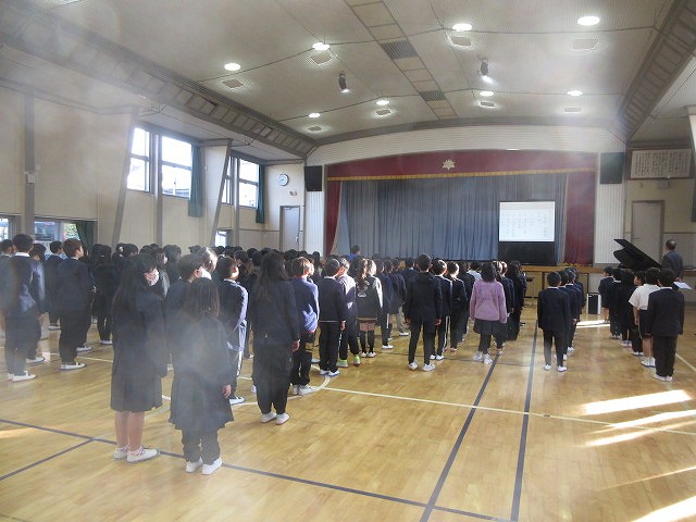 3学期始業式1
