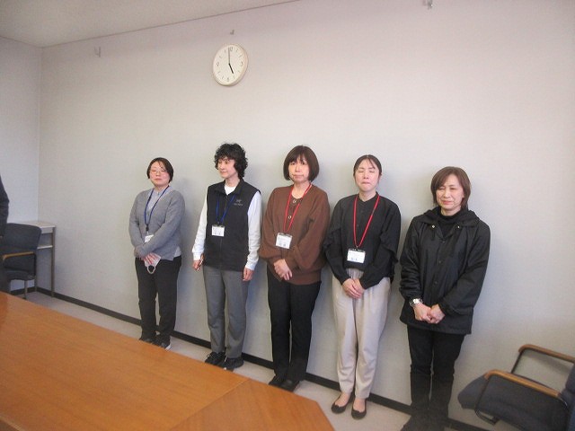 臨時職員顔合わせ3