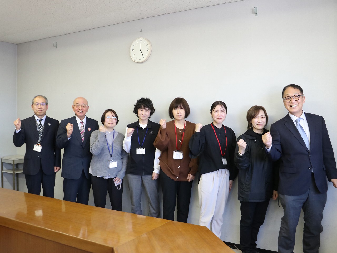 臨時職員顔合わせ4