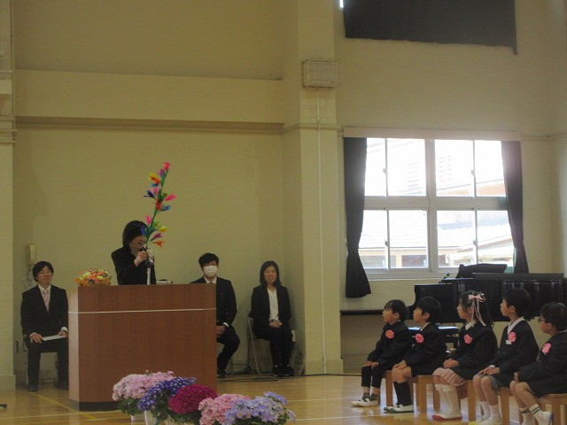 八上小学校入学式4