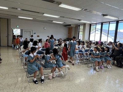 合唱団入団式1