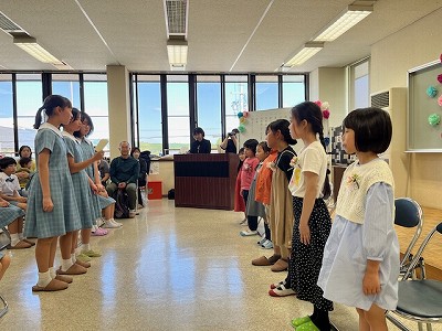 合唱団入団式2