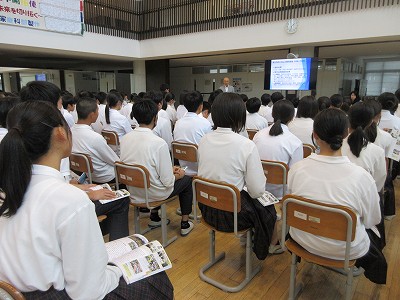 市長の学校訪問3