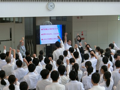 市長の学校訪問8
