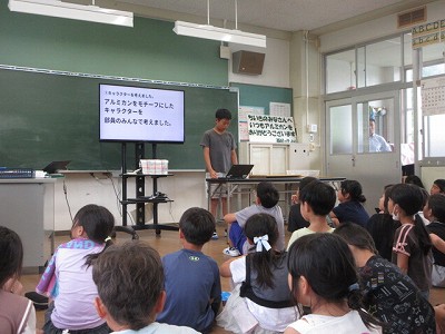 西紀小学校全校学習タイム4