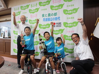 ランバイク市長訪問2