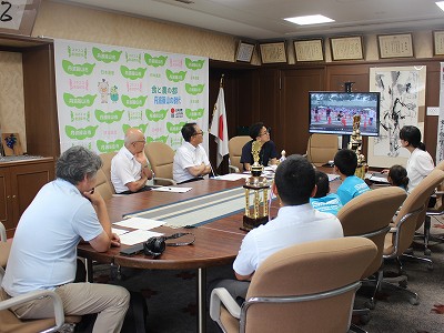 ランバイク市長訪問3