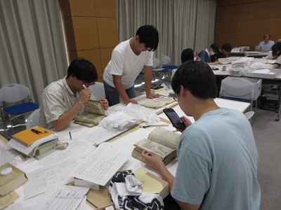 古文書調査合宿1
