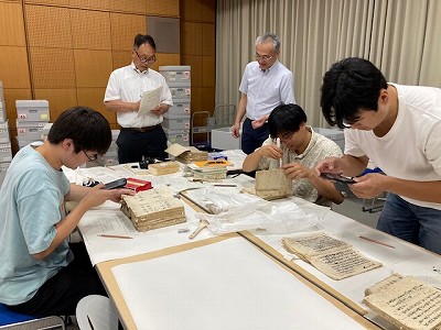 古文書調査合宿4