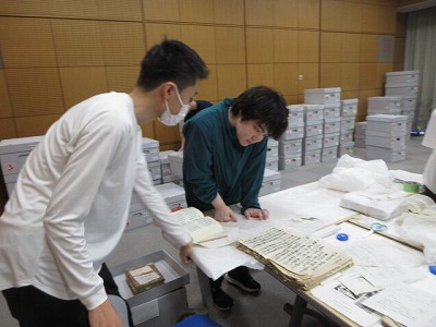 古文書調査合宿6