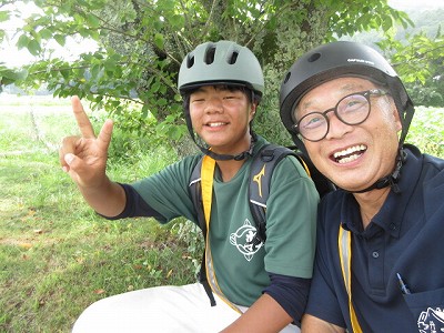 暑さに負けず14