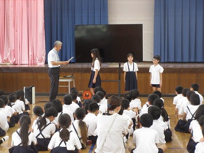 始業式8