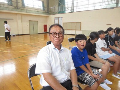 市長の学校訪問2