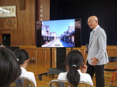 市長の学校訪問3