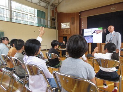 市長の学校訪問4