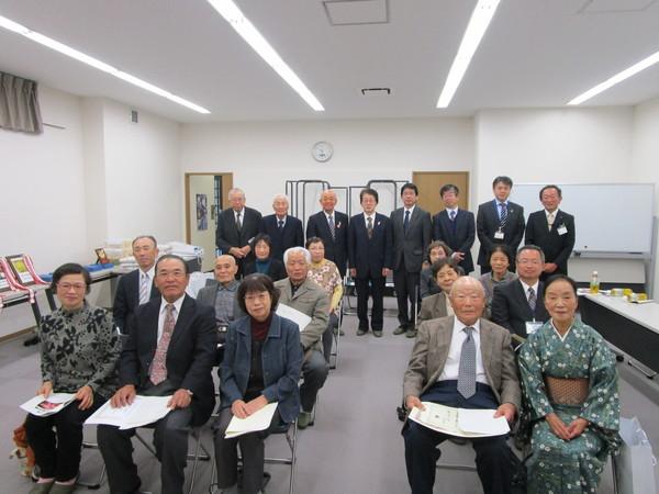 入賞者の方達との記念撮影写真