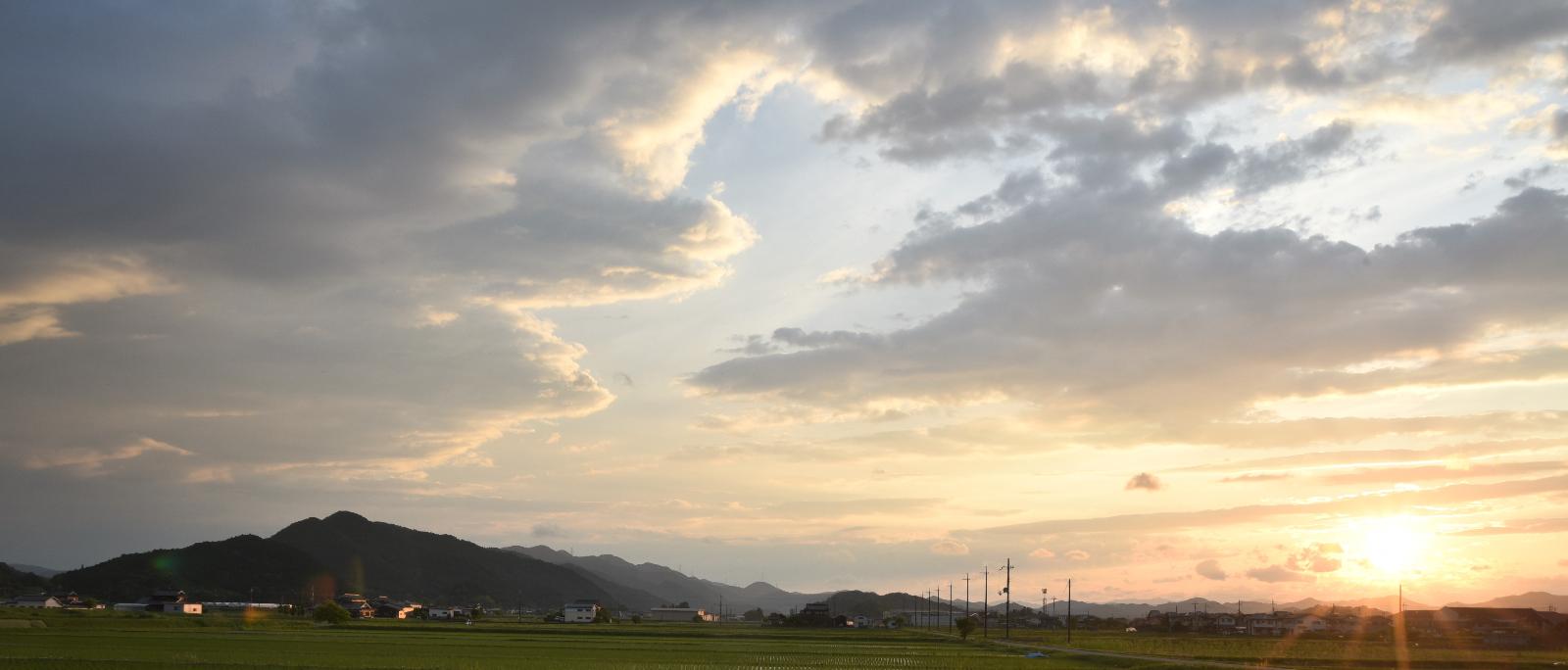 景観写真-夕日