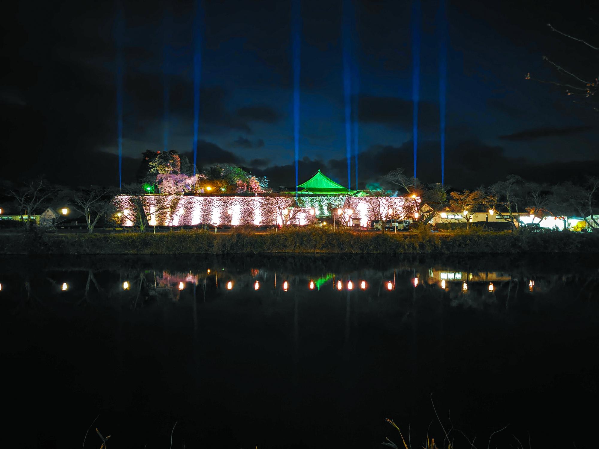 篠山城プロジェクションマッピング