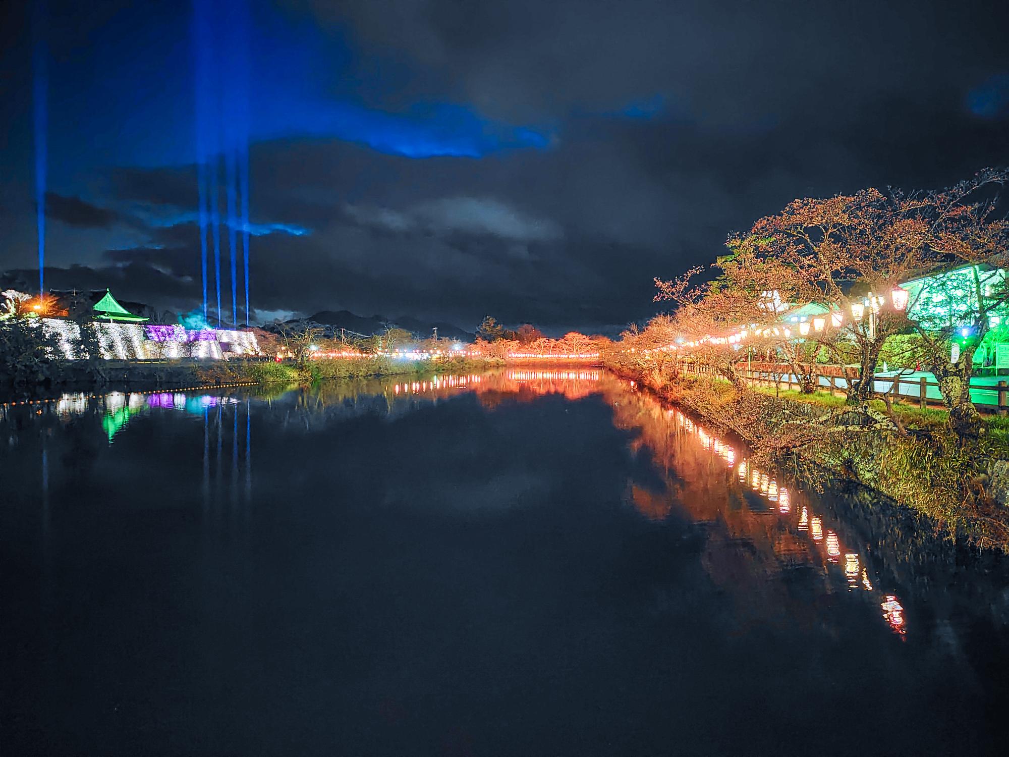 篠山城プロジェクションマッピング