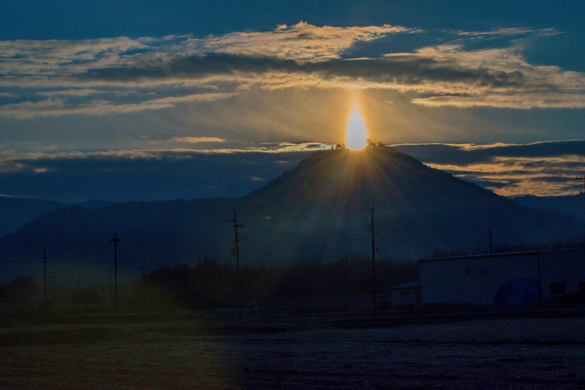 高城山の日の出
