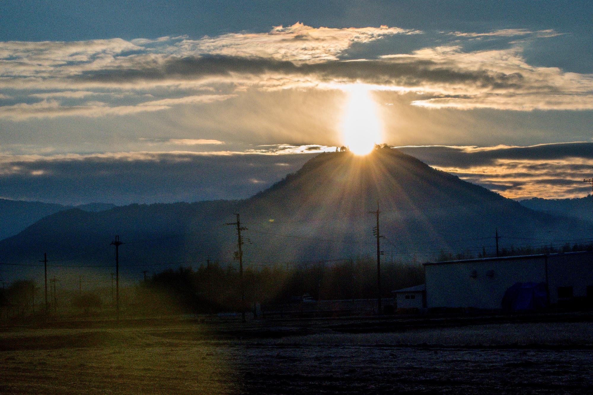 高城山の日の出