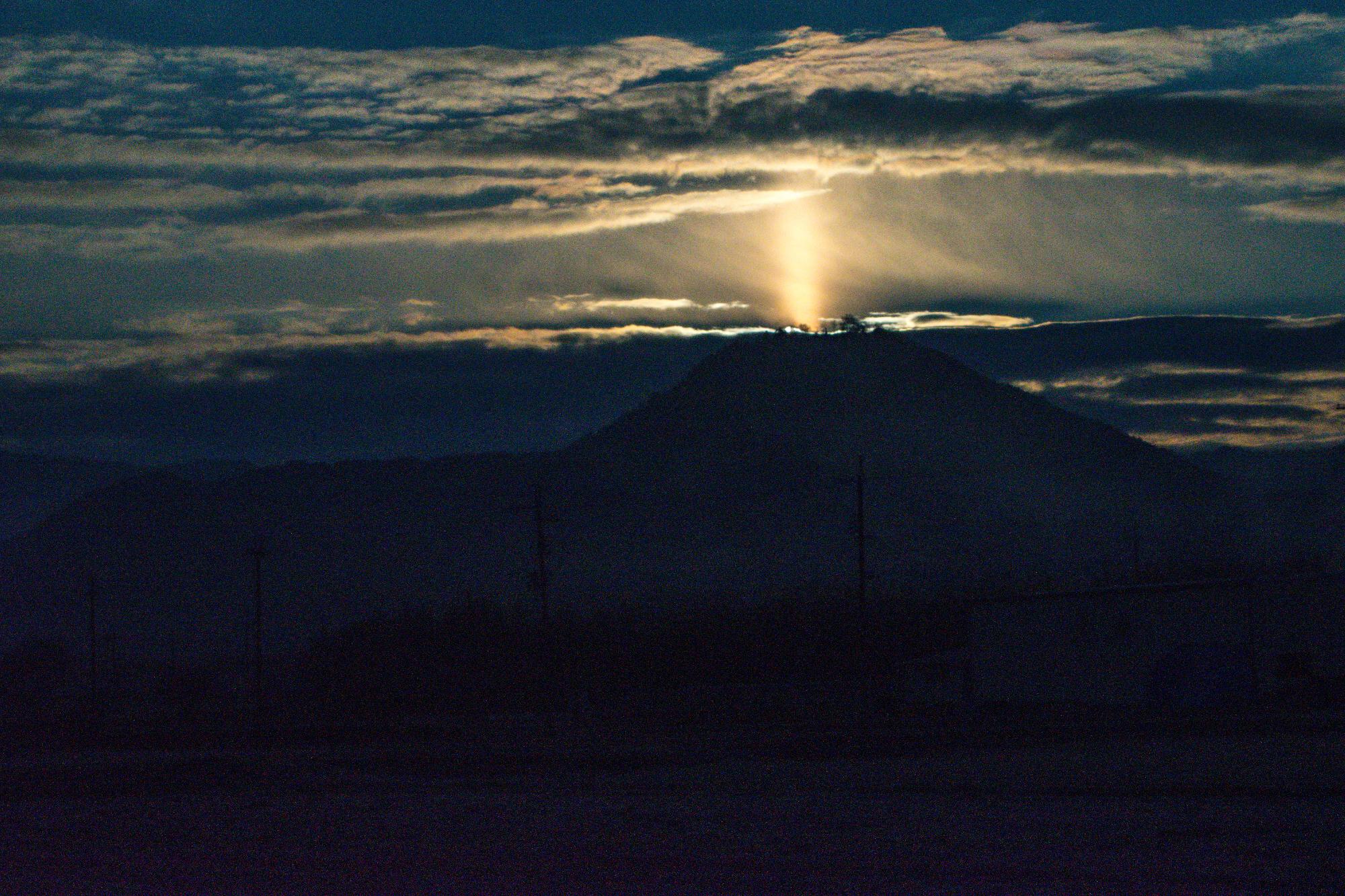 高城山のサンピラー