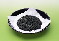 丹波篠山の特産品である丹波茶の茶葉の写真