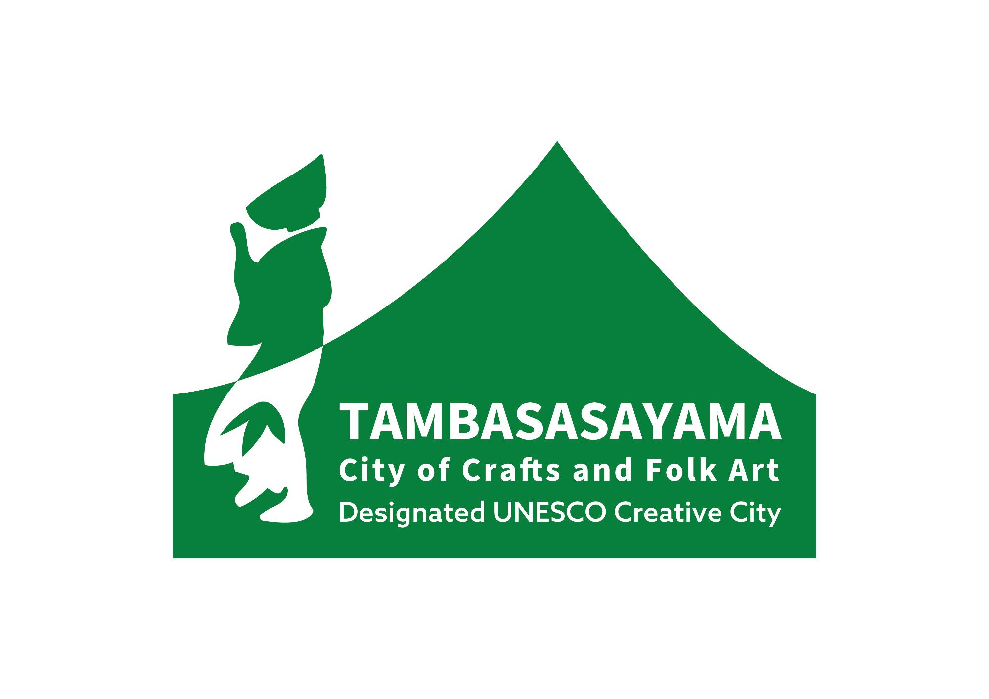 クラフト＆フォークアート都市・丹波篠山のロゴ