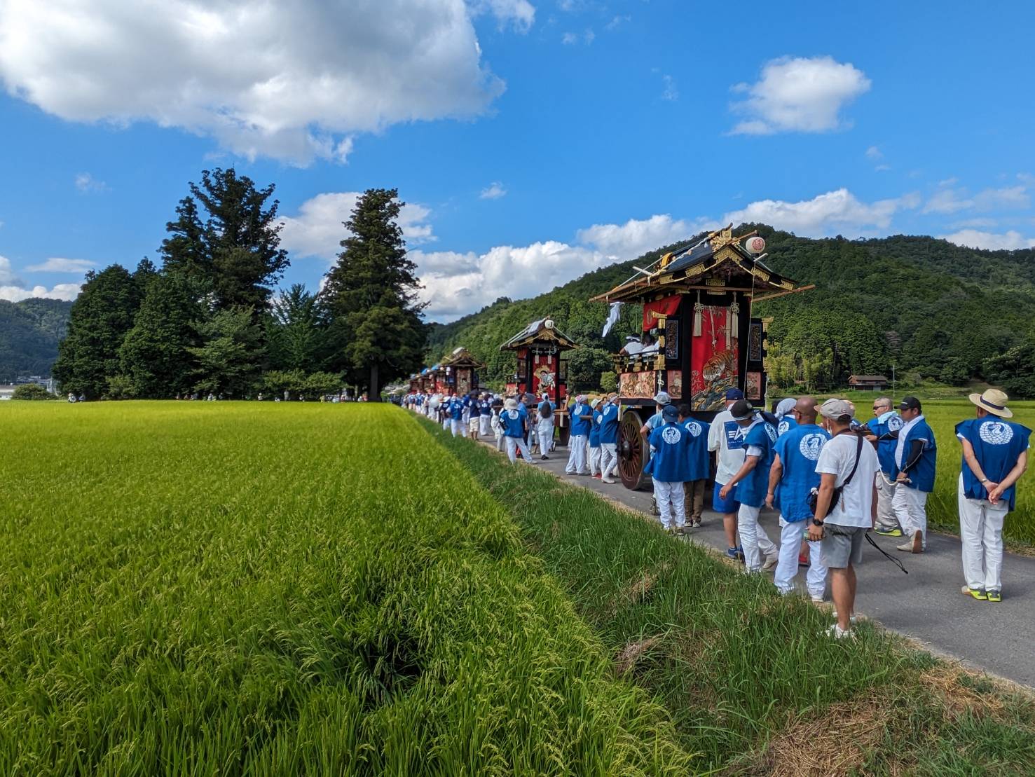 祇園さんの様子