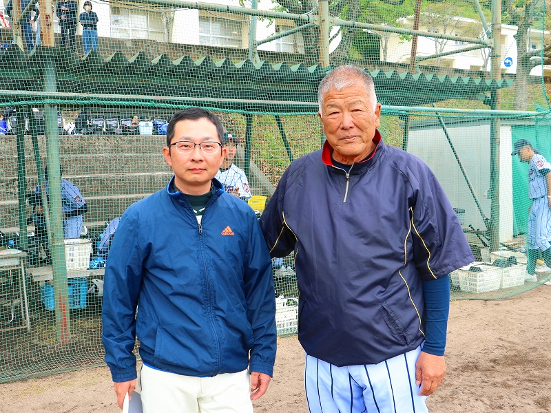長澤スポーツ振興官と上田監督