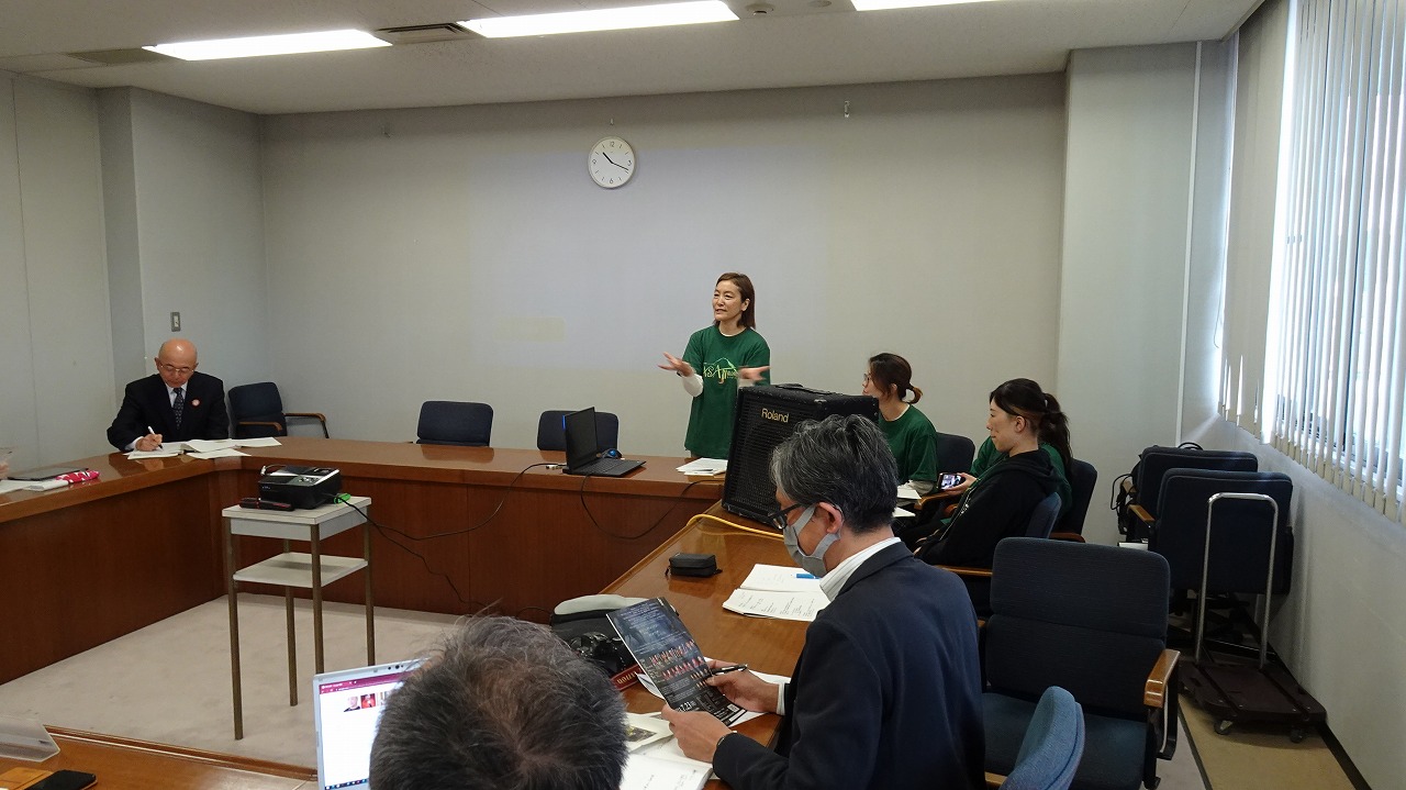 ミュージカルASAJI 記者発表の様子