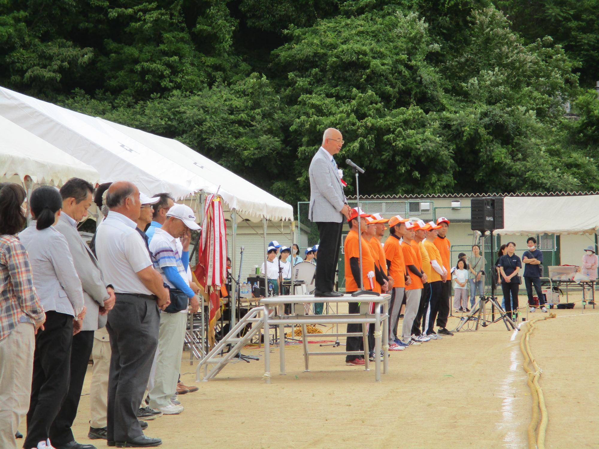 西紀スポーツ祭 市長のあいさつ