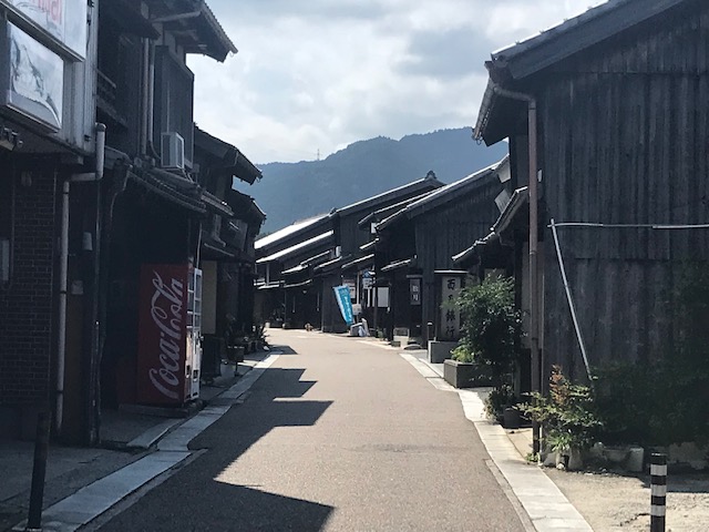 亀山市のまちなみ