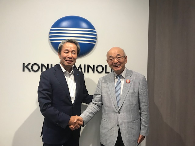 山名会長と市長