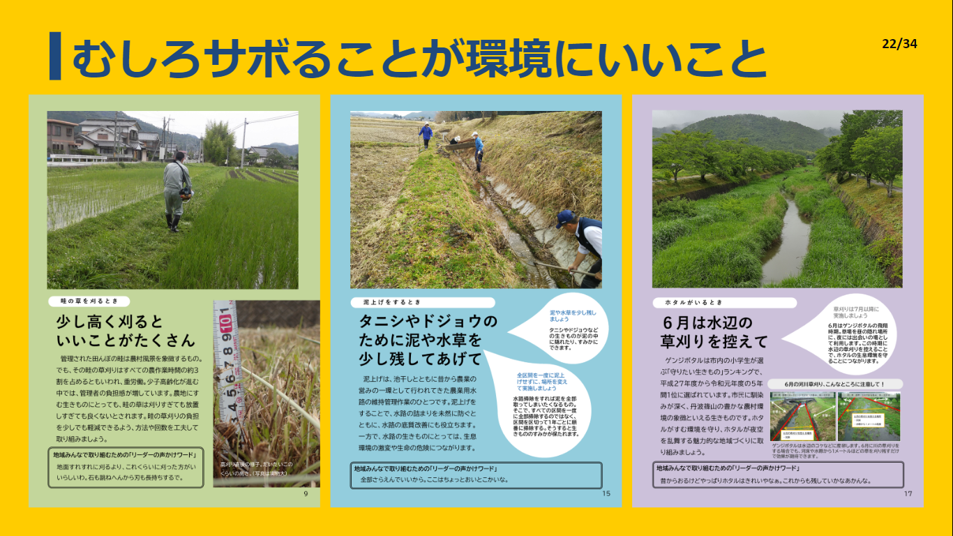 パワーポイントのスライド