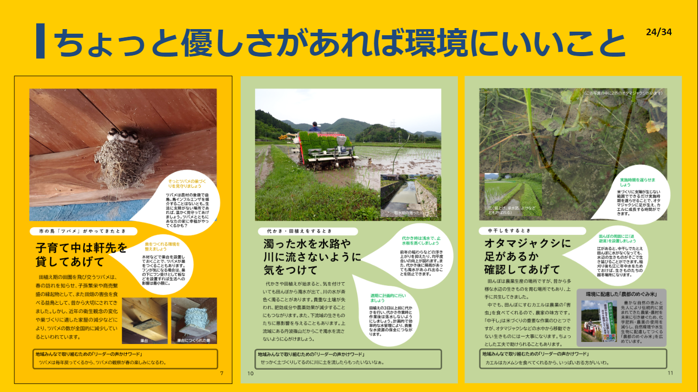 パワーポイントのスライド