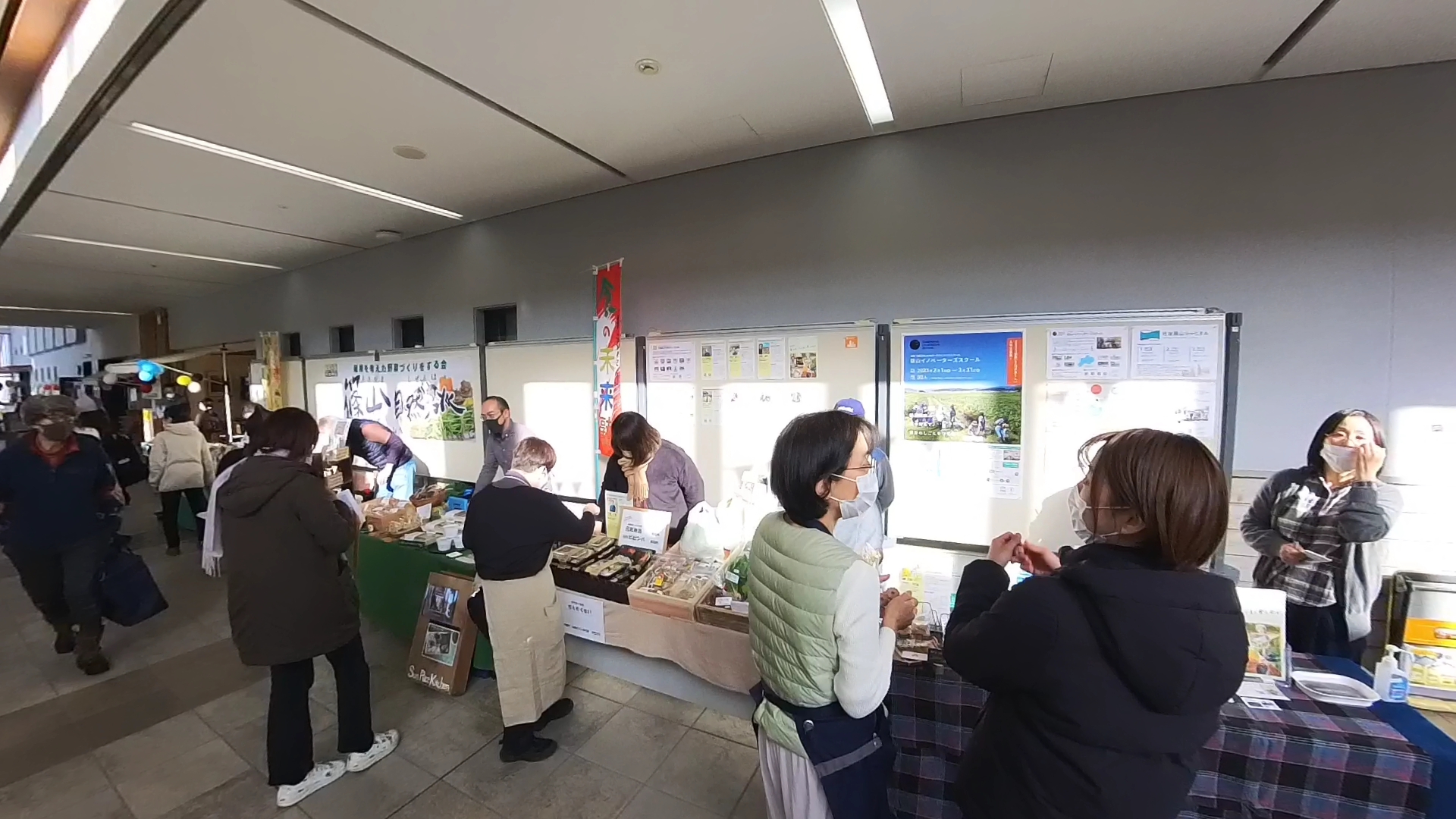 イベントの物販スペース