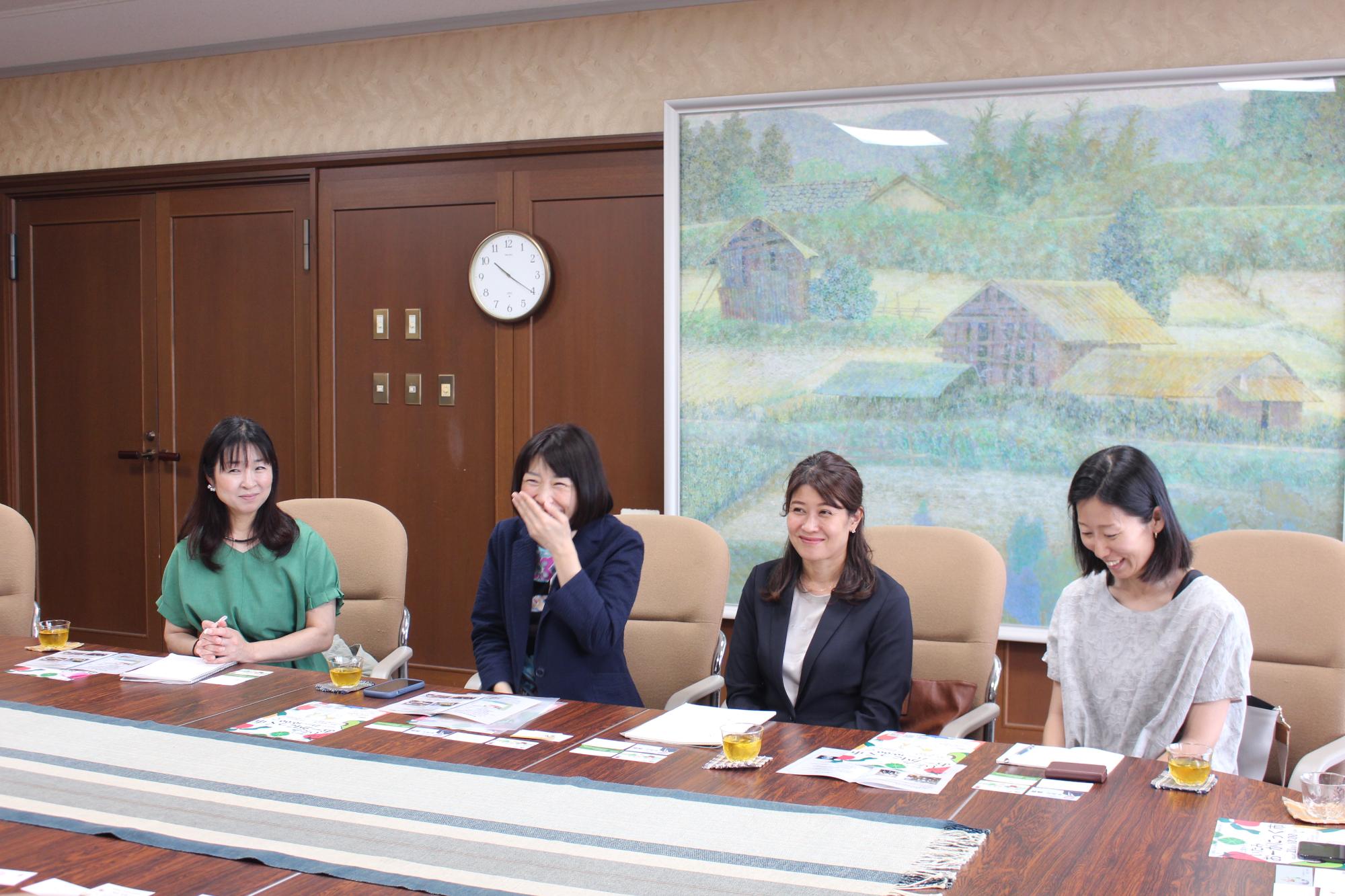 笑顔の食の未来を創る会の皆さん
