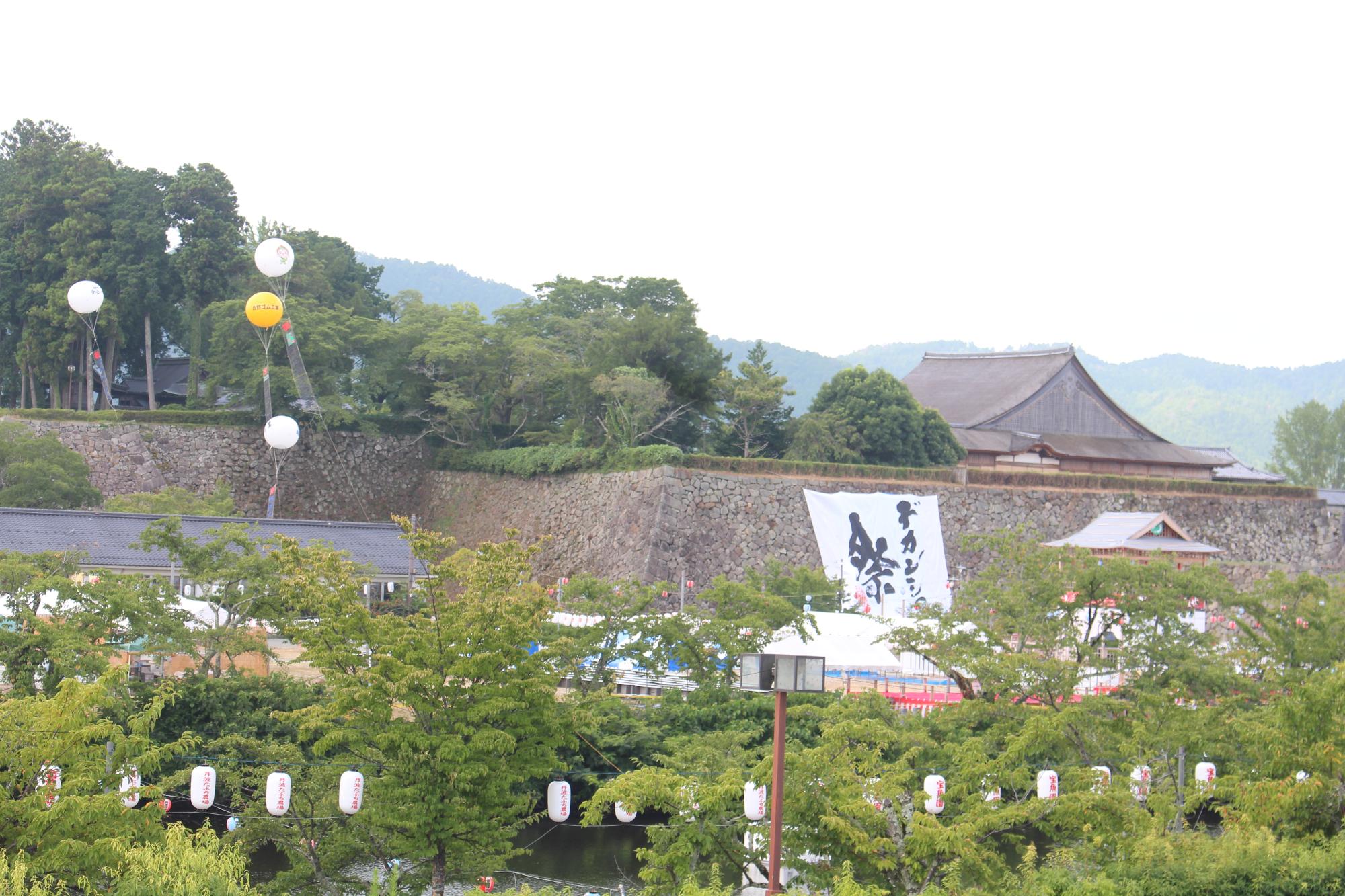 市役所から見た景色