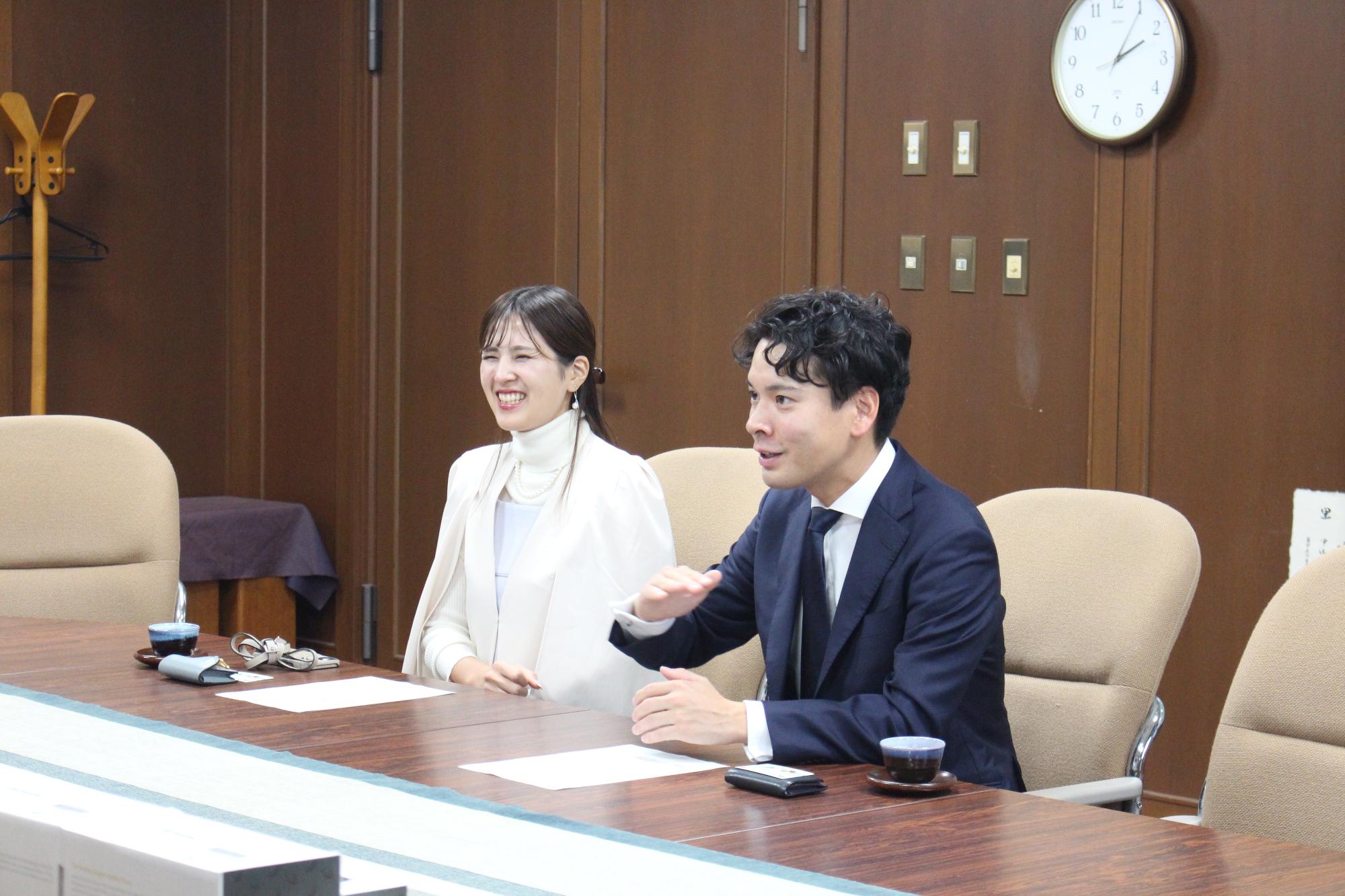 アクアテックの大和田さんと坂東さん